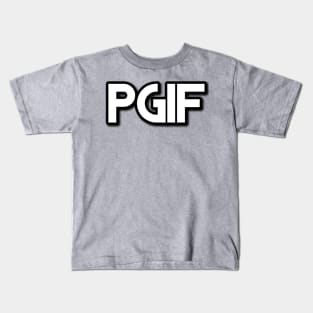 PGIF - Praise God It's Friday Kids T-Shirt